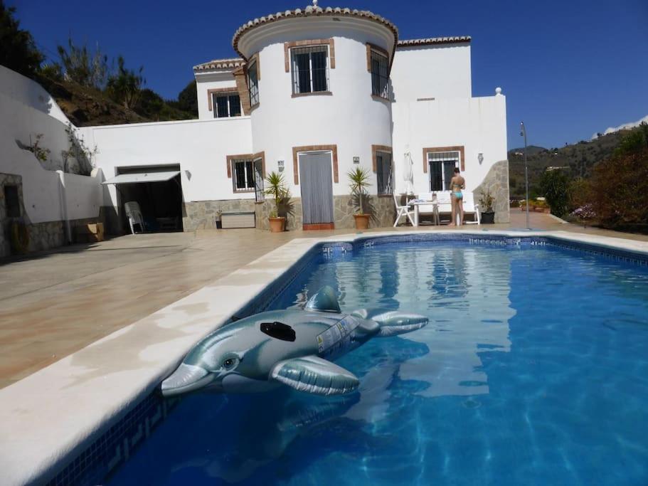 Countryside Private Apartment With Pool & Sea View Torrox Eksteriør billede