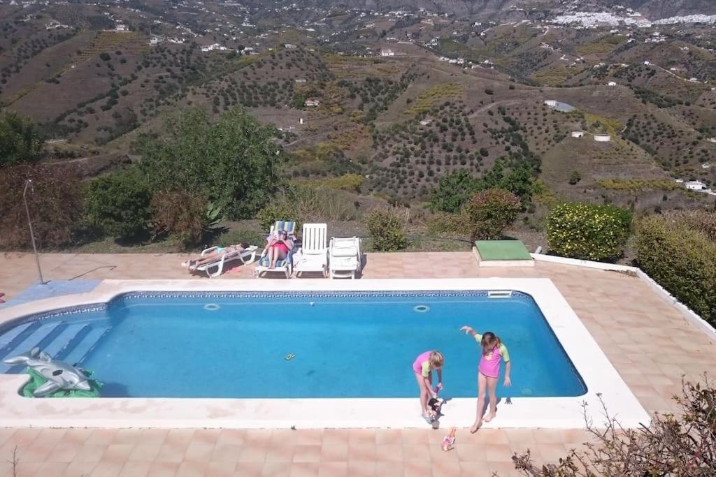 Countryside Private Apartment With Pool & Sea View Torrox Eksteriør billede